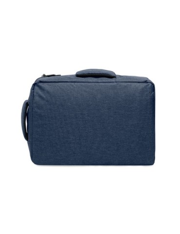 Sac à dos  pour portable 15" - LAUGAR Matières : PET recyclé Couleurs : bleu marine cadeau collaborateur premium