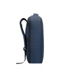Sac à dos  pour portable 15" - LAUGAR Matières : PET recyclé Couleurs : bleu marine impression logo haute qualité