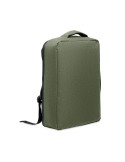 Sac à dos  pour portable 15" - LAUGAR Matières : PET recyclé Couleurs : vert armée cadeau entreprise pas cher