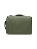 Sac à dos  pour portable 15" - LAUGAR Matières : PET recyclé Couleurs : vert armée cadeau client original