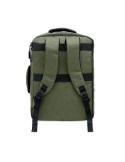 Sac à dos  pour portable 15" - LAUGAR Matières : PET recyclé Couleurs : vert armée objet publicitaire robuste