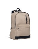 Sac à dos personnalisé 15"  LEIRUR - Idéal pour les professionnels à petit prix Matières : coton recyclé Couleurs : corde cadeau