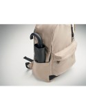 Sac à dos personnalisé 15"  LEIRUR - Idéal pour les professionnels à petit prix Matières : coton recyclé Couleurs : corde impres