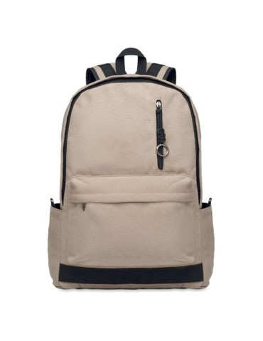 Sac à dos personnalisé 15"  LEIRUR - Idéal pour les professionnels à petit prix Matières : coton recyclé Couleurs : corde person