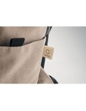 Sac à dos personnalisé 15"  LEIRUR - Idéal pour les professionnels à petit prix Matières : coton recyclé Couleurs : corde cadeau