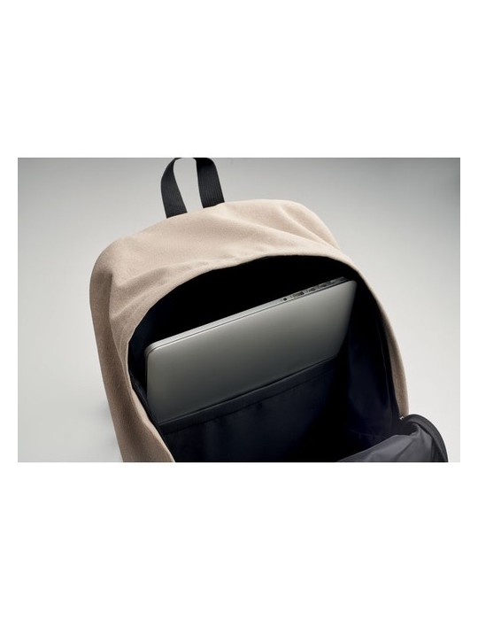 Sac à dos pour ordinateur 15" LEIRUR - Écologique et Pratique Personnalisé