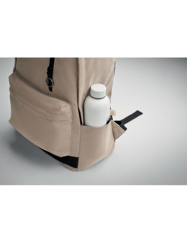 Sac à dos personnalisé 15"  LEIRUR - Idéal pour les professionnels à petit prix Matières : coton recyclé Couleurs : corde person