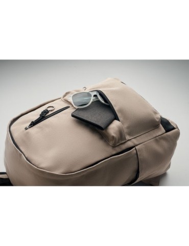 Sac à dos personnalisé 15"  LEIRUR - Idéal pour les professionnels à petit prix Matières : coton recyclé Couleurs : corde goodie