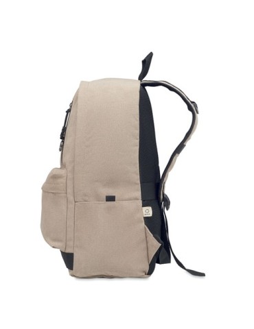 Sac à dos personnalisé 15"  LEIRUR - Idéal pour les professionnels à petit prix Matières : coton recyclé Couleurs : corde objet 
