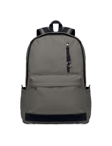 Sac à dos personnalisé 15"  LEIRUR - Idéal pour les professionnels à petit prix Matières : coton recyclé Couleurs : pierre acces