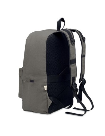 Sac à dos personnalisé 15"  LEIRUR - Idéal pour les professionnels à petit prix Matières : coton recyclé Couleurs : pierre cadea