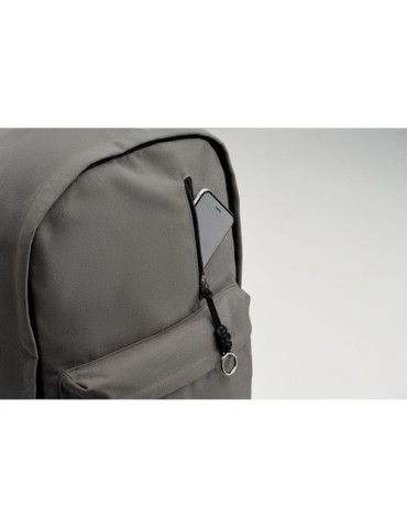 Sac à dos personnalisé 15"  LEIRUR - Idéal pour les professionnels à petit prix Matières : coton recyclé Couleurs : pierre livra