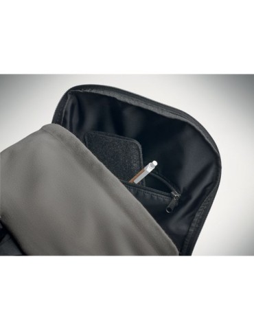 Sac à dos personnalisé 15"  LEIRUR - Idéal pour les professionnels à petit prix Matières : coton recyclé Couleurs : pierre cadea