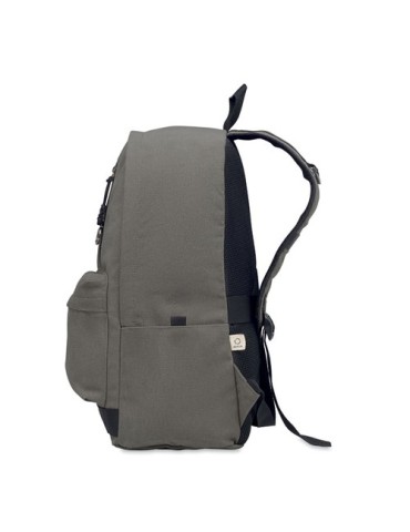Sac à dos personnalisé 15"  LEIRUR - Idéal pour les professionnels à petit prix Matières : coton recyclé Couleurs : pierre cadea