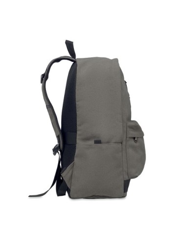 Sac à dos personnalisé 15"  LEIRUR - Idéal pour les professionnels à petit prix Matières : coton recyclé Couleurs : pierre perso