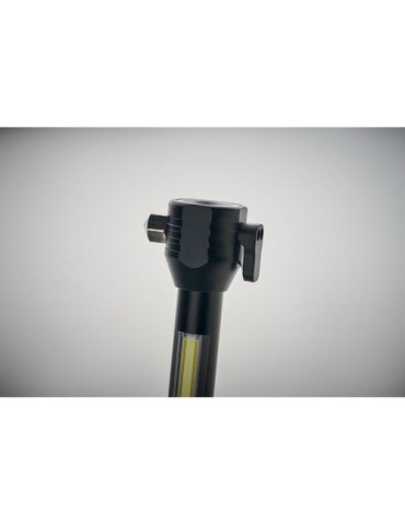 Marteau d'urgence 3 en 1 Pratique et Sécuritaire Personnalisé HAMALUZ Matières : aluminium Couleurs : noir cadeau collaborateur 