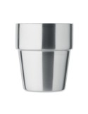 Gobelet Double Paroi Éco-responsable et Durable 250 ml Personnalisé ACERITO Couleurs : argenté mat Matières : acier inoxydable r