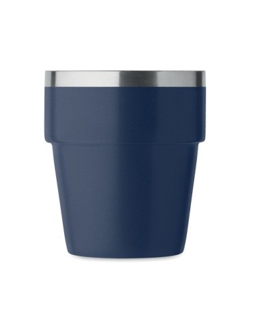 Gobelet Double Paroi Éco-responsable et Durable 250 ml Personnalisé ACERITO Couleurs : bleu marine Matières : acier inoxydable r