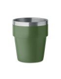 Gobelet Double Paroi Éco-responsable et Durable 250 ml Personnalisé ACERITO Couleurs : vert foncé Matières : acier inoxydable re