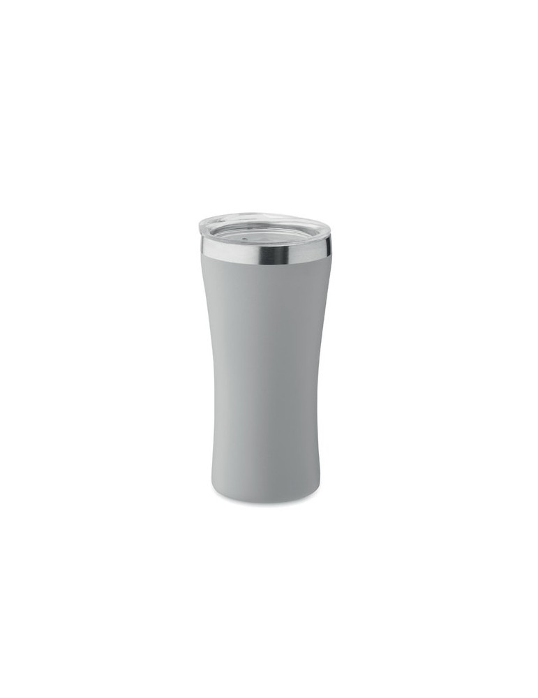 Gobelet Éco-responsable Double Paroi Personnalisé 160 ml OZ Couleurs : gris Matières : acier inoxydable recyclé