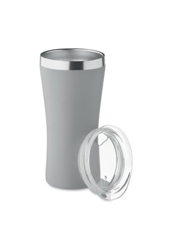 Gobelet Éco-responsable Double Paroi Personnalisé 160 ml OZ Couleurs : gris Matières : acier inoxydable recyclé accessoire événe