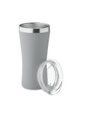 Gobelet Éco-responsable Double Paroi Personnalisé 160 ml OZ Couleurs : gris Matières : acier inoxydable recyclé accessoire événe