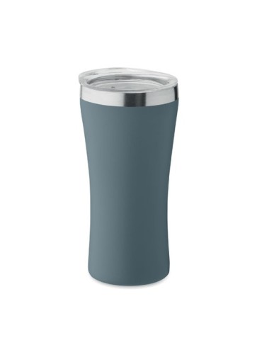 Gobelet Éco-responsable Double Paroi Personnalisé 160 ml OZ Couleurs : bleu pétrole Matières : acier inoxydable recyclé impressi