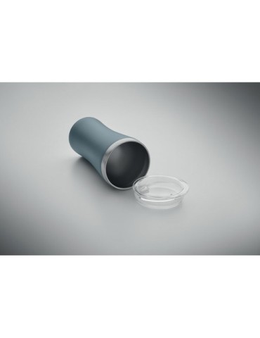Gobelet Éco-responsable Double Paroi Personnalisé 160 ml OZ Couleurs : bleu pétrole Matières : acier inoxydable recyclé objet pr