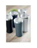 Gobelet Éco-responsable Double Paroi Personnalisé 160 ml OZ Couleurs : bleu pétrole Matières : acier inoxydable recyclé objet pr