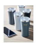 Gobelet Éco-responsable Double Paroi Personnalisé 160 ml OZ Couleurs : bleu pétrole Matières : acier inoxydable recyclé personna