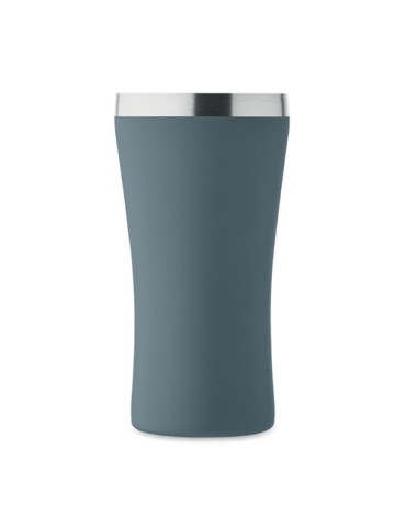 Gobelet Éco-responsable Double Paroi Personnalisé 160 ml OZ Couleurs : bleu pétrole Matières : acier inoxydable recyclé accessoi