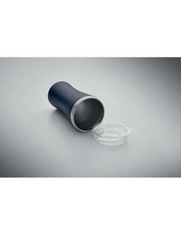 Gobelet Éco-responsable Double Paroi Personnalisé 160 ml OZ Couleurs : bleu marine Matières : acier inoxydable recyclé personnal