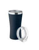 Gobelet Éco-responsable Double Paroi Personnalisé 160 ml OZ Couleurs : bleu marine Matières : acier inoxydable recyclé goodies e