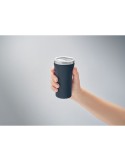 Gobelet Éco-responsable Double Paroi Personnalisé 160 ml OZ Couleurs : bleu marine Matières : acier inoxydable recyclé cadeau af