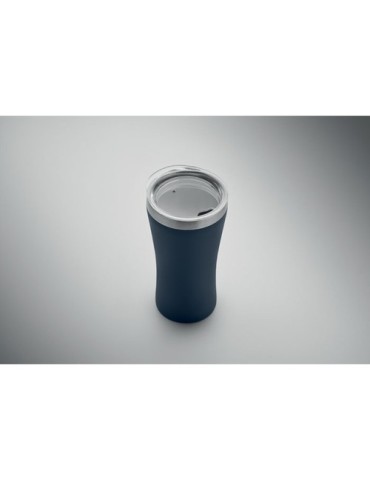 Gobelet Éco-responsable Double Paroi Personnalisé 160 ml OZ Couleurs : bleu marine Matières : acier inoxydable recyclé goodies p
