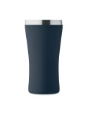 Gobelet Éco-responsable Double Paroi Personnalisé 160 ml OZ Couleurs : bleu marine Matières : acier inoxydable recyclé impressio