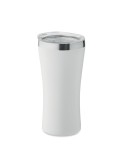 Gobelet Éco-responsable Double Paroi Personnalisé 160 ml OZ Couleurs : blanc Matières : acier inoxydable recyclé personnalisable