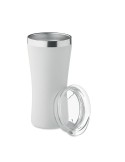 Gobelet Éco-responsable Double Paroi Personnalisé 160 ml OZ Couleurs : blanc Matières : acier inoxydable recyclé cadeau client o