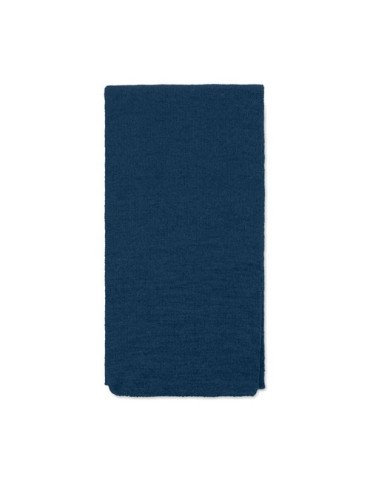Écharpe  en polyester RPET personnalisée - RAFY Matières : PET recyclé Couleurs : bleu livraison express 24h 48h