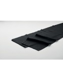 Écharpe  en polyester RPET personnalisée - RAFY Matières : PET recyclé Couleurs : noir impression logo haute qualité