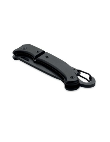 Couteau pliable en aluminium idéal pour vos loisirs - FIFE Matières : aluminium Couleurs : noir 2