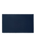 Serviette  personnalisée 100x170cm - SEAQUAL® Matières : coton recyclé Couleurs : bleu goodies entreprise design