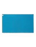 Serviette  personnalisée 100x170cm - SEAQUAL® Matières : coton recyclé Couleurs : turquoise livraison express 24h 48h