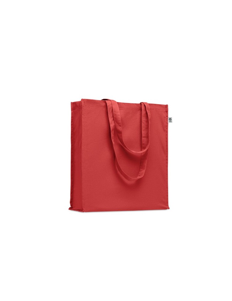 Sac shopping  en coton bio personnalisé - BENTE COLOUR Matières : coton Couleurs : rouge