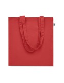 Sac shopping  en coton bio personnalisé - BENTE COLOUR Matières : coton Couleurs : rouge cadeau collaborateur premium