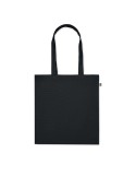 Sac shopping  en coton bio personnalisé - BENTE COLOUR Matières : coton Couleurs : noir personnalisation sur mesure