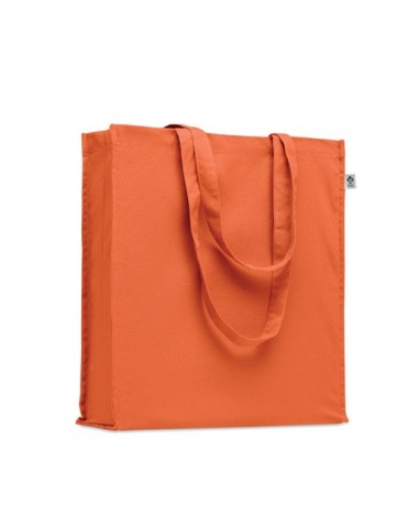 Sac shopping  en coton bio personnalisé - BENTE COLOUR Matières : coton Couleurs : orange goodies publicitaire événementiel