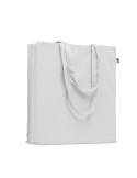 Sac shopping  en coton bio personnalisé - BENTE COLOUR Matières : coton Couleurs : blanc cadeau entreprise pas cher