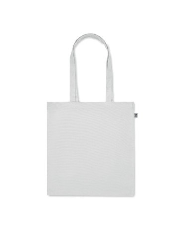 Sac shopping  en coton bio personnalisé - BENTE COLOUR Matières : coton Couleurs : blanc objet publicitaire robuste
