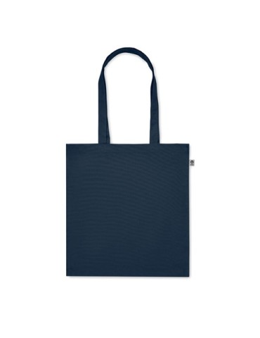 Sac shopping  en coton bio personnalisé - BENTE COLOUR Matières : coton Couleurs : bleu marine goodies publicitaire événementiel